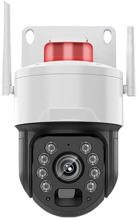 5MP Audio Surveillance IP Camera 50X Optical Zoom Human Detection PTZ CCTV 200M Night Vision Security Cam Tuya for Home Security(5MP Add 128G Card)