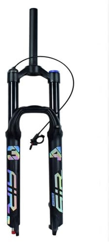MIRODO Forcella Aria Escursione 160mm Tubo 34mm Forcella Pneumatica Mountain Bike XC 27,5/29 Tubo Dritto/conico Freno Disco QR Blocco Manuale/Remoto Smorzamento Del Rimbalzo(Straight,29/Remote)