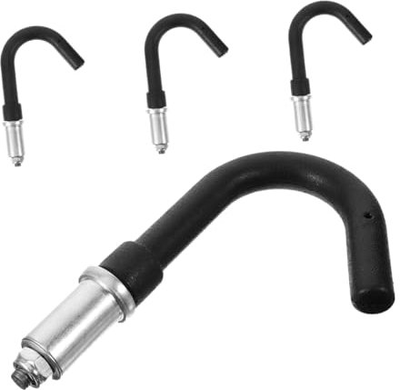 ULTECHNOVO 4PCS Heavy Duty Ladder Roof Hooks Extension Ladder Accessories for Stabilizing and Securing Ladders Durable Ladder Hook Kit for Safe Outdoor Use