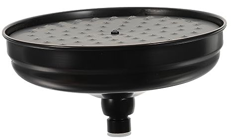 POPETPOP Cabezal De Ducha Vintage De Lluvia Alcachofa De Ducha De Cobre Para Baño Instalación Fácil y Estilo Retro Para Decoración De Baños