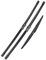 SPAMFAFGHQ Juego De Escobillas Limpiaparabrisas Delanteras Y Traseras para Peugeot 2008 A94 2013 2014 2015 2016 2017 2018