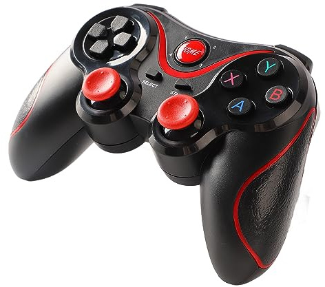 TIKATARER Controller di Gioco Bluetooth, Gamepad Wireless con Connessione Rapida e Design Ergonomico, Ideale per Giochi Multipiattaforma su Tablet e Laptop