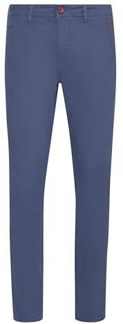 Blend Kainz Herren Chino Hose Stoffhose Aus Stretch-Material Regular Fit, Farbe:Ensign Blue (70260), Größe:W38/30