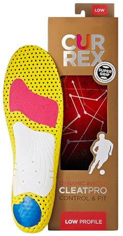 currex CleatPro plantilla - Tu nueva dimensión en el fútbol. Plantilla de rendimiento dinámico para calzado de fútbol o de tacos.
