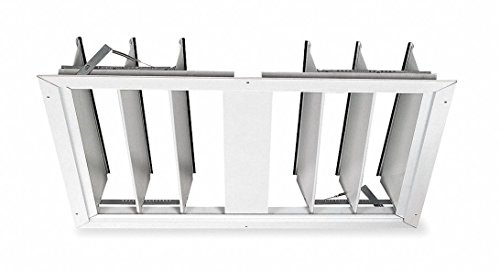 Dayton 36 Whole House Fan Economy Ceiling Truss Shutter/Ceiling Shutter, 34 x 30 Opening Required