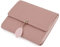 UTO Portefeuille Femme Porte-Monnaie Feuille Exquis Pendentif en PU Cuir 6 emplacements de Carte Rose.Version.2