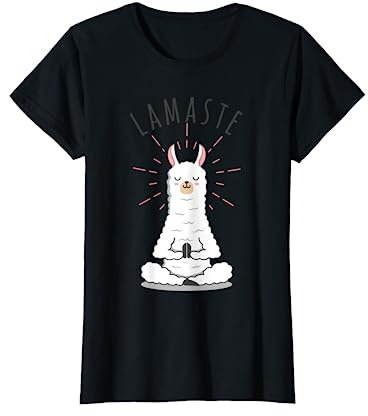 Llamaste | Kawaii Lama | Yoga Namaste T-Shirt