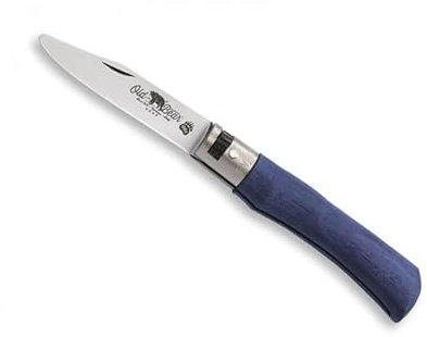 OLD BEAR COUTEAU JUNIOR BOIS D'AYOUS BLEU TAILLE S