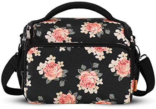 DOMISO SLR DSLR Kameratasche Wasserdicht Fototasche, Blume