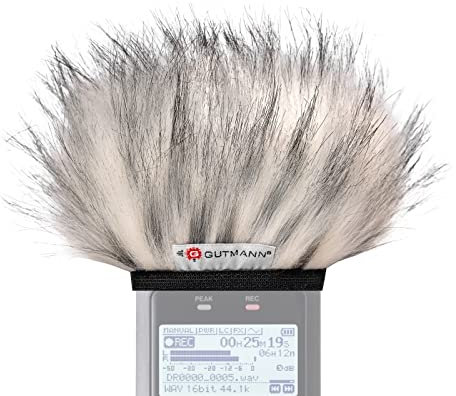 Gutmann Mikrofon Windschutz Fell für Tascam DR-07X Husky Handgefertigt in Deutschland