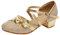 RMBLYfeiye Mädchen Tanzschuhe Prinzessin Schuhe Kinder Latein Schuhe mit Weiche Sohlen Kinder Bow-Knot Glitzer Latein Tango Ballsaal Schuhe