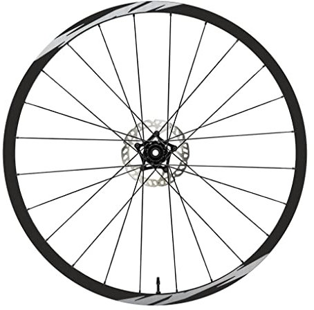 DualColorStampe Aufkleber kompatibel mit Scott Felgen Fahrrad 26 Zoll – 27,5 Zoll – 28 – 29 Zoll – Fahrrad MTB Sticker – B0020 (27,5 Zoll, Silber 90)