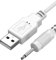 Mellbree Replacement Pin Charging Cable 2.5mm, USB DC Charger Cable for Wireless Massagers