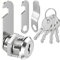ZiYuya Una cerradura de buzón con llaves similares, Cerradura de cámara del gabinete, Cerradura de buzón, Cerradura de cajón, Dresser lock, Cerradura de puerta del armario, Taquilla de muebles (25MM)