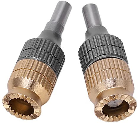 Airshi Drohnen-Joystick-Ersatz, Titan und Gold, EIN Paar Drohnen-Controller-Sticks, Höhenverstellbar, Ergonomisches Anti-Rutsch-Design für RC-Zubehör