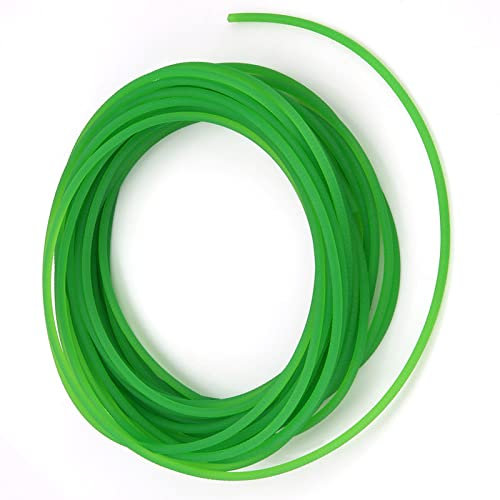 Round Drive Belt, 10 Fuß 3mm PU-Rundriemen Antriebsriemen Kassettenrekorder Courroie Verte für Förderband-Bonding-Maschinentrockner (3mm*10m)
