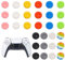 30 PCS Xbox Controller Thumb Grips, Silicone Thumb Cap, Joystick Accessories Replacement Parts, Joystick Protection Attachments Compatible with PS3/PS4/PS5/360/ONE/Pro-Raised Dots & Studded Design