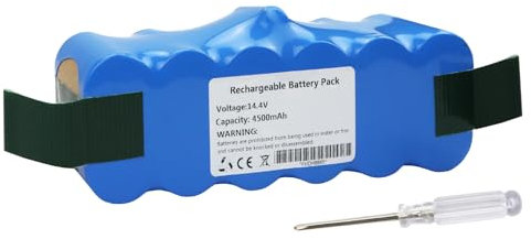 ANTIEE 4500mAh Batteria per Roomba 500 600 700 800 900 532 552 560 570 580 595 660 650 670 671 675 691 695 696 760 761 770 780 790 870 871 880 965 980 Vacuum Cleaner 14.4V