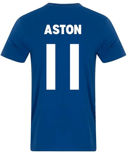 fan originals United 1968 European Colours Aston 11 T-Shirt Blue XXL