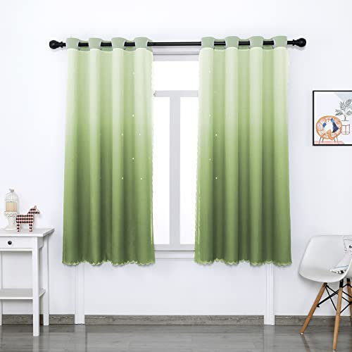 Moderne Fensterbehandlungen, 300 x 130 cm, isolierte Vorhänge, Ösen, Thermo-Vorhänge, Meterware, für Schlafzimmer/Wohnzimmer, energieeffizient und geräuschreduzierend