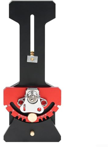 Präziser CNC 90° Anschlagblock, für Führungsschienen- und Handkreissägen mit einstellbarem Winkel 15°–60°, für exaktes Holz- und Dekorzuschnitt