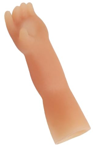 WOONEKY Mano Finta di Halloween in Silicone Resistente per Trucchi Magici Moneta Scomparsa, Oggetto di Scena per Feste Horror e Spettacoli Itineranti, Confezione Singola