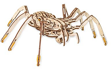 EWA Eco-Wood-Art Spider, Holz, 9.4 x 13.8 x 3.9