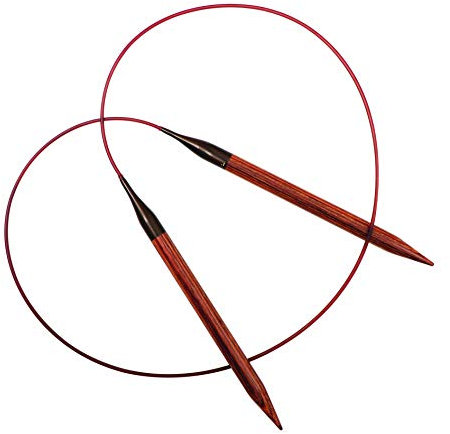 KnitPro K31096 Rundstricknadel, Wood, Braun, 8mm, 80cm