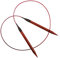 KnitPro K31096 Rundstricknadel, Wood, Braun, 8mm, 80cm