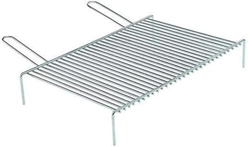 Grillrost für Kamin mit schwerer Runde (35 x 60 cm)