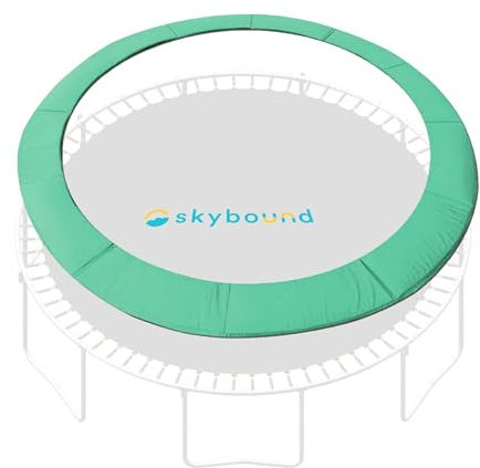 SkyBound Universal-Ersatz-Trampolin-Pad (passend für bis zu 20,3 cm Federn) – Federabdeckung (grün)