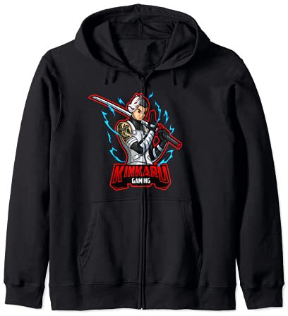 Kinkaru Gaming Zip Up Zip Hoodie