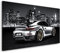 Kunstgestalten24 | BMW 8 Abstrakt Auto Leinwand-Bild | mit Echtholz-Keilrahmen | Leinwandbild Wandbild Gemälde Kunst Art | Hochwertige Kunstdrucke | XXL Bilder auf Leinwand