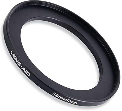 Lens-Aid Step Up Ring 43-58mm für Kamera Objektiv: Filter-Adapter aus Metall für ND, UV, Polfilter etc. - Adapterring kompatibel zu Sony Canon Nikon Fujifilm Olympus Pentax Leica Sigma Tamron