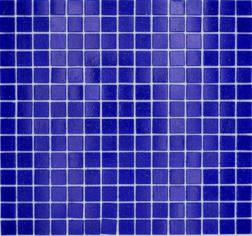 Mosaico in vetro per piscina, mosaico da nuoto, blu oltremare, blu scuro, faretti da parete, specchio per piastrelle da cucina, doccia