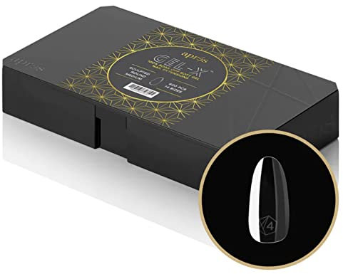 APRES - Gel-X Natural Round Medium 2.0 Box of Tips 14 sizes