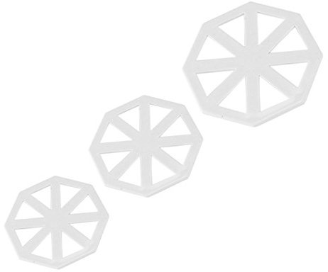 Miokycl 3 Stück Wimpelkette Flaggenausstecher Kuchen Dekorieren Schokolade Fondant Form DIY Werkzeug