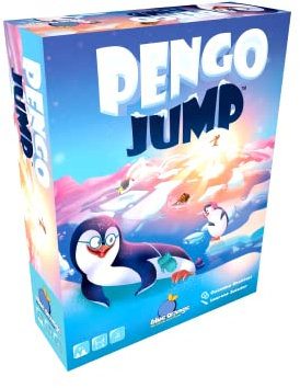 Blue Orange | Pengo Jump | Family Game | Ages 6+ | 1-4 Players | 10 Minutes Playing Time