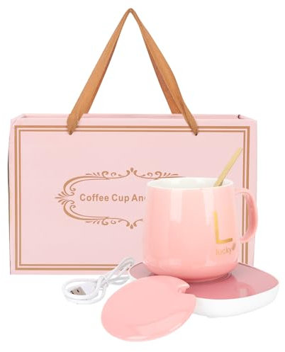 BESTonZON 1 Ensemble De Chauffe-Tasse Automatique Chauffe-Tasse Électrique Chauffe-Bougie Ensemble De Bureau Chauffe-Tasse USB Plaque Chauffante À Café Tasse À Cappuccino Chauffe-Tasse À