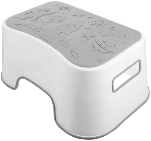 MERRYHAPY Badezimmer-fußhocker Rutschfester Toiletten-tritthocker Für Erwachsene Und Junge Mädchen Kleiner Hocker Mit Ergonomischem Design Für Haushalt Und Bad Kompakt Und Stabil