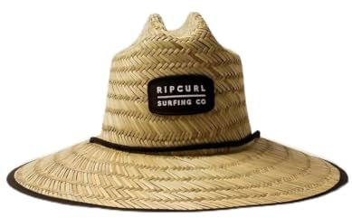 Rip Curl Herren Lifeguard Straw Sun Hat Sonnenhut, Khaki, Large