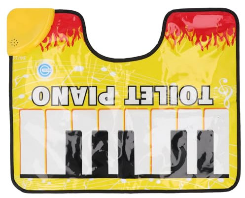 E-Piano-Bodenmatte, Lerntastatur mit Vorprogrammierten Liedern für Anfänger, Wasserdichtes PVC, 48 X 60 cm