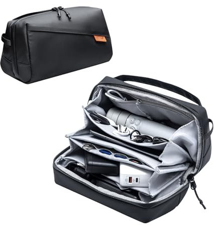 CAPART Tragetasche für DJI Osmo Pocket 3 2 Action 4 3 2 Osmo Mobile 7 7P 6 SE OM 5 4 3 2 Insta360 X4 X3 X2 ONE GO 3 3S Feiyue, Ladegerät, Datenkabel, Speicherkarte, Handheld-Gimbal-Zubehör