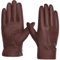 BISON DENIM Herren Lederhandschuhe Warm Kaschmirfutter Winddicht Handschuhe Touchscreen-Funktion