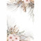 Estor Enrollable Translúcido Floral 110 | Cortina Decorativa para Salón, Dormitorio y Cocina | Diseño Acuarela | Hecho a Mano en España | Estores Iroa (90x150)