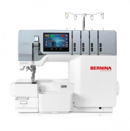 BERNINA L 860 Overlockmaschine – Schweizer Präzision und Innovation im Dienste Ihrer Kreationen – 5 Jahre Garantie
