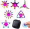 Fidget Spinner Metall, 7er Set Mit Aufbewahrungstasche, Anti Stress Spielzeug Für Kinder Und Erwachsene, Ideal Für Büro, Schule Und Unterwegs