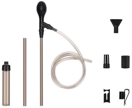 GAOFESA Siphons für Aquarien, Siphons, Vakuumreinigung, halbautomatischer Wasserwechselwechsel, Kies, Wasserfilter, Zubehör, Wasserwechselgerät