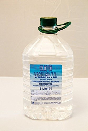 OLIO DI VASELINA FARMACEUTICOF.U. 5 LITRI USO ENOLOGICO E ALTRO FERR 269223