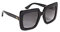Gucci Unisex – Erwachsene GG0328S-001-53 Sonnenbrille, Glänzend Schwarz, 53